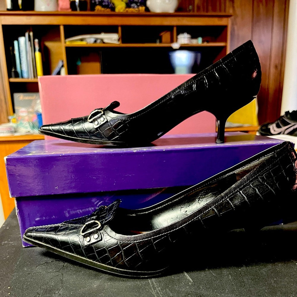 Women Black Dress Shoes